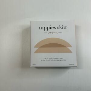 Nippies Skin Adhesive Nipple Covers Creme Color Size D+ Cups In Original Box